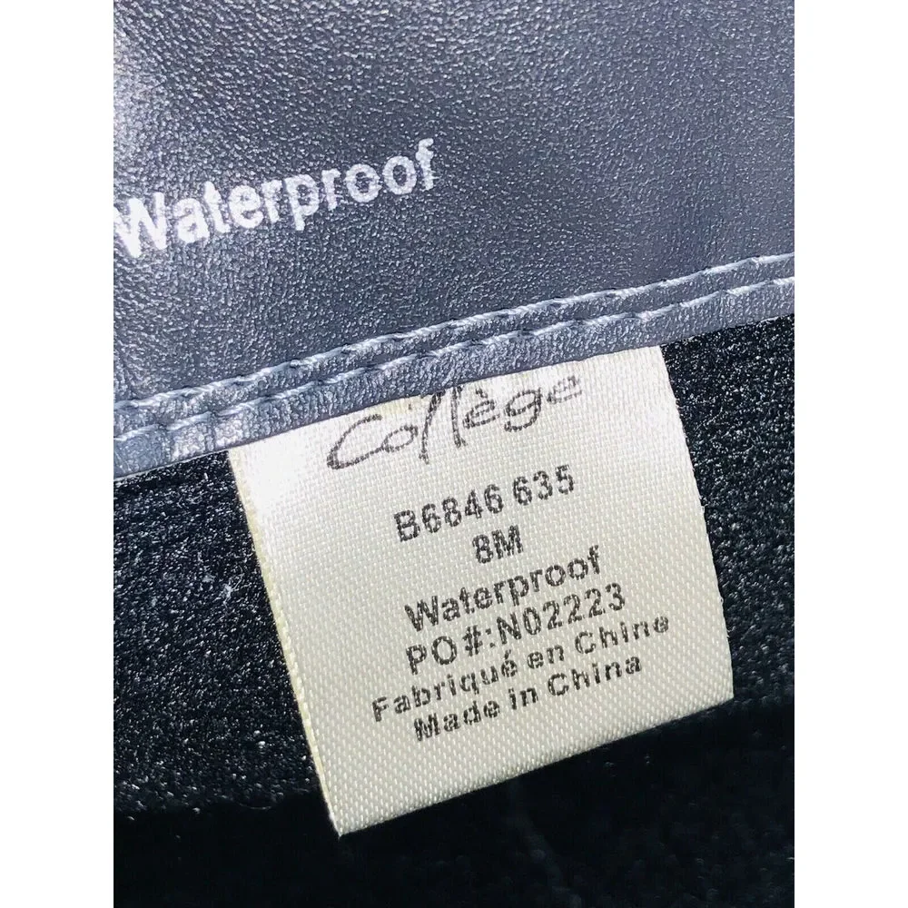 Aqua College Women's Natalya Waterproof Boots- Dark Grey Suede, US 8 / EUR 39 - Picture 9 of 9